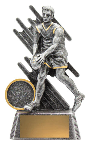 Zoom Series Aussie Rules Male Trophy - eagle rise sports
