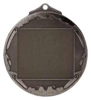 Torch logo center Medal - eagle rise sports 