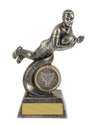Swan Dive-Rugby trophy - eagle rise sports