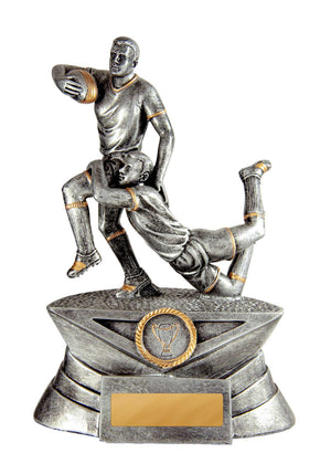 Contest Series-Male Rugby trophy - eagle rise sports