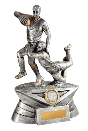 Contest Series-Male Rugby trophy - eagle rise sports