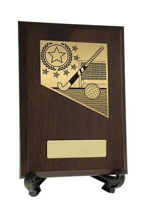 Plaque with Hockey Trim