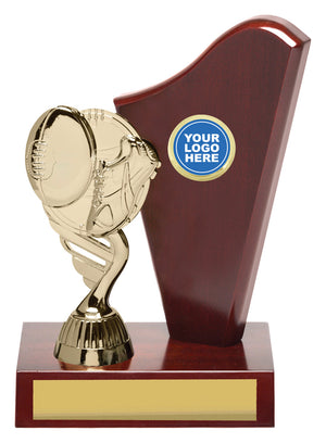 Aussie Rules Timber Wave Trophy - eagle rise sports
