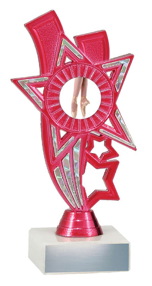 Dance Pink Stars dance trophies - eagle rise sports