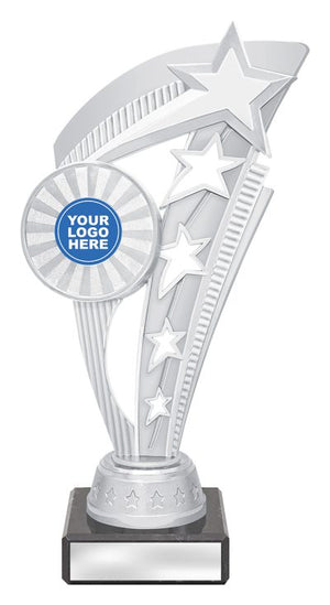 Echo Star Silver dance trophies - eagle rise sports