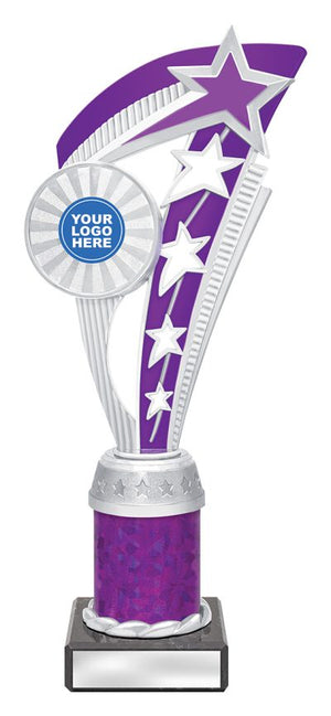 Echo Star Purple dance trophies - eagle rise sports