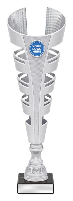 Gauntlet Trophy Silver dance cup - eagle rise sports