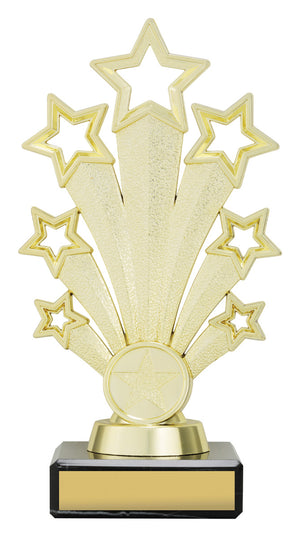 Red Fanfare Series trophy - eagle rise sports