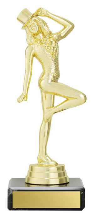 Dance Red Dazzle trophy - eagle rise sports