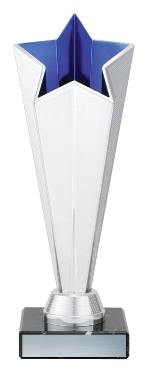 Mega Stars Blue dance trophies - eagle rise sports