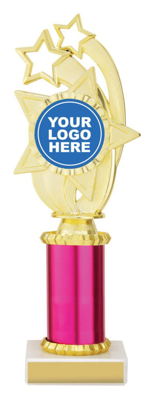 Pink Radiance dance trophies - eagle rise sports