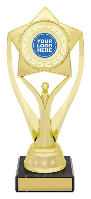 Gold Triumph Series dance trophy - eagle rise sports