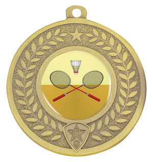 Distinction Badminton Medal - eagle rise sports