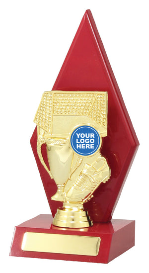 Football Red Arrow trophy - eagle rise sports