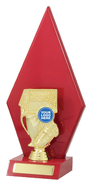 Football Red Arrow trophy - eagle rise sports