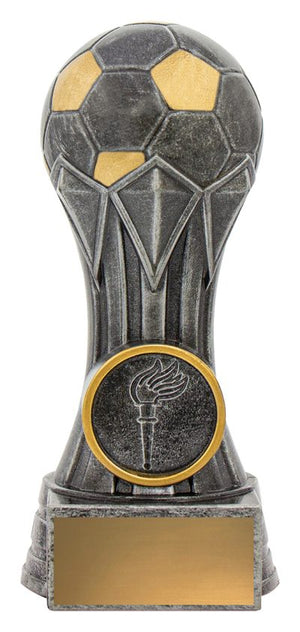 Football GEM Antique Silver trophy - eagle rise sports