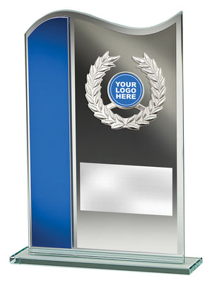 Ohana Glass Award trophy - eagle rise sports