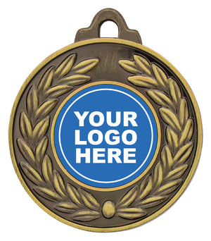 Wreath Antique Medal - eagle rise sports