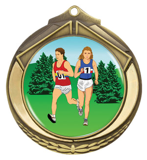 Shield Medal Running