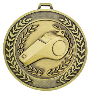 Prestige Whistle referee medal - eagle rise sports
