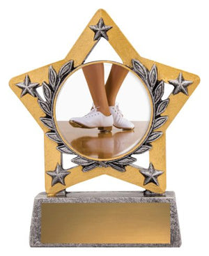 Tap Mini Star Colour Dance trophy - eagle rise sports