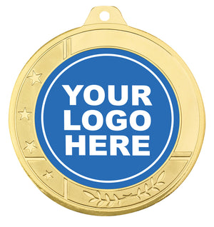 Glacier  center logo medal - eagle rise sports