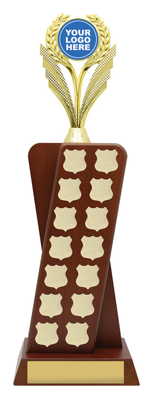 Windmill with Logo Perpetuals Trophy - eagle rise sports