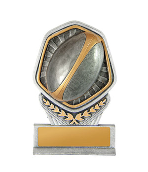 Falcon Tower-Rugby trophy - eagle rise sports