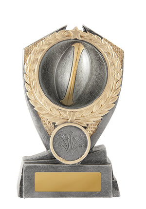 Hero Shield-Rugby trophy - eagle rise sports