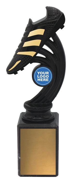 Rattler Black & Gold Boot trophy - eagle rise sports