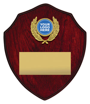 Rosebud Shield with Logo - eagle rise sports