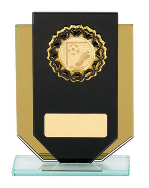 Football Glass Award – 25mm Insert