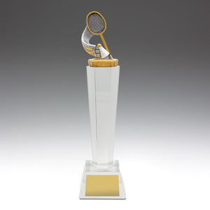 Badminton Crystal Trophy - eagle rise sports