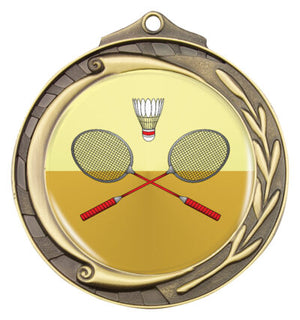 Wreath Medal Badminton - eagle rise sports