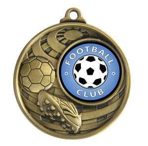 Global Medal -Football + 25mm insert - eagle rise sports