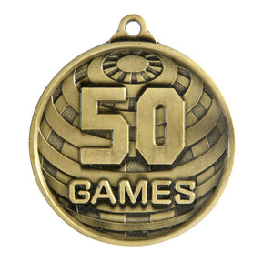 Global Medal-No. Games medal - eagle rise sports