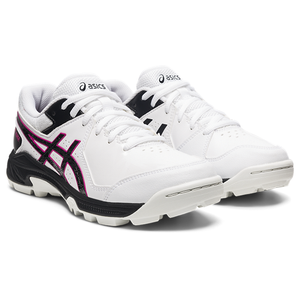 Asics Gel Peake GS (White/Black) - Rubber Cricket Shoe (Juniors)
