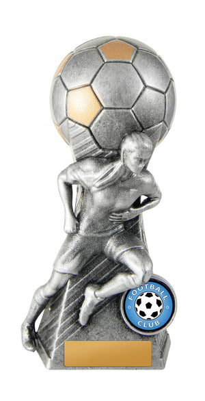 Trailblazer-Football Female trophy - eagle rise sports