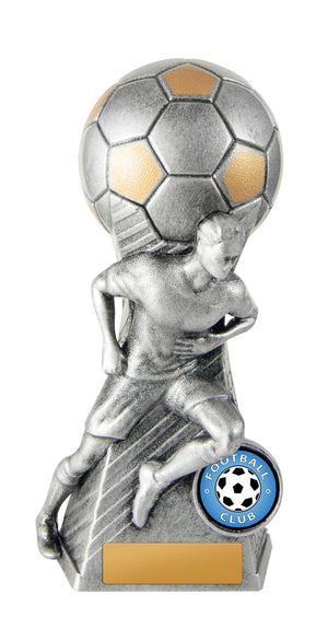 Trailblazer-Football Male trophy - eagle rise sports