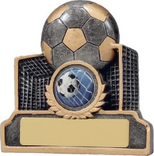 Football Mini Silver trophy - eagle rise sports