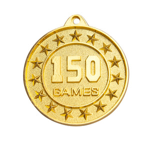 150 Games medal