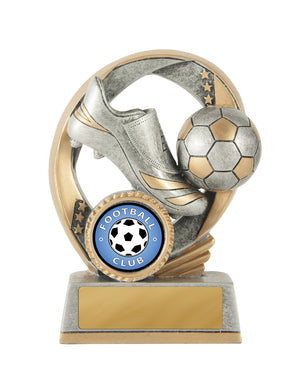 Elliptical - football trophy - eagle rise sports