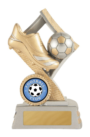 Diamond -Football trophy - eagle rise sports 