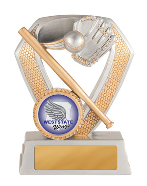 Shield Series - Baseball trophy - eagle rise sports