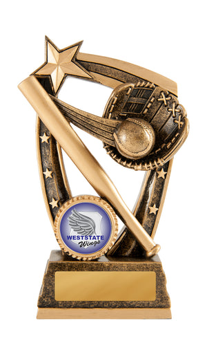 Maverick-Baseball/Softball trophy - eagle rise sports