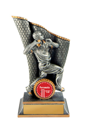 Wave Bowler Male trophy - eagle rise sports