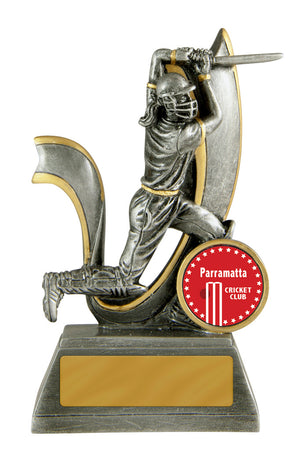 Velocity-Batsman Female trophy - eagle rise sports