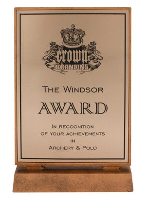 Billboard Xtra Plaque Bronze