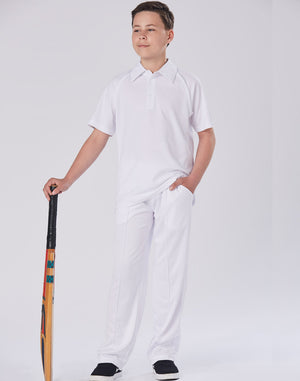 White Cricket Pants Juniors - eagle rise sports