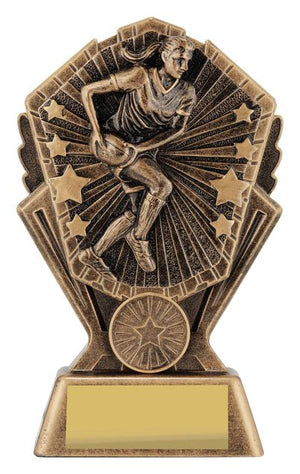Cosmos Rugby Female trophy